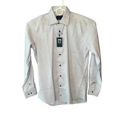 Camisa David Donahue Para Hombre 15.5 x 34 x 35 Azul Tejido Cuadros LS Nueva Foto 1 de 4