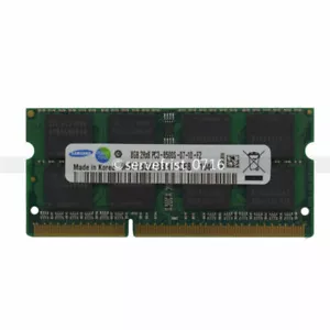 Ordinateur portable Samsung original 16 Go (2 x 8 Go) PC3-8500 DDR3-1066 MHz 204 broches SODIMM RAM - Photo 1/4