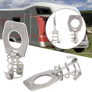 2pc RV Door Latches Lock Fastener Trailer Water Heater Cover Cam For Camper W2J7 - Picture 1 of 12