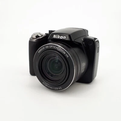 Nikon Coolpix P80 10.1MP 18x Zoom Digital Bridge Camera Untested For Parts E6024 - Image 1 of 4