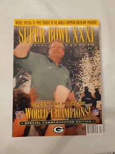 NFL Green Bay Packers Super Bowl XXXI Official Program Commemorative Ed. - New - Picture 1 of 2
