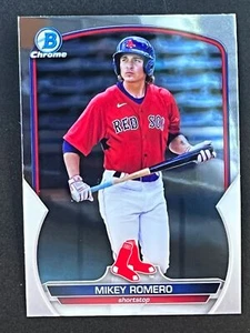 MIKEY ROMERO 2023 Bowman #BCP-69 Cromo Prospect Boston Red Sox - Imagen 1 de 2