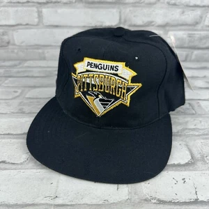 PITTSBURGH PENGUINS CCM Snapback One Size Fits All Cap NHL New With Tags - Picture 1 of 6