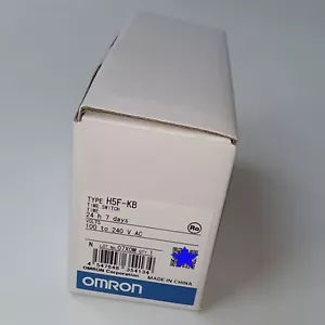 1 Stück NEU Omron H5F-KB ZEITSCHALTUHR SCHNELLER VERSAND #XR - Bild 1 von 2