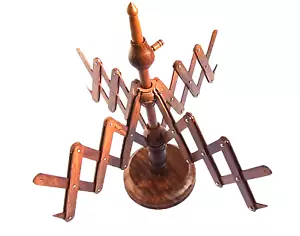 Swift Wooden Yarn Winder Large Crafted Knitting Crochet Swift Winding Operated - Picture 1 of 10