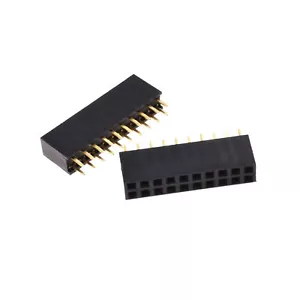 10 pz 2x10 20 pin 2,54 mm striscia spilla testa dritta passo passo testa doppia fila - Foto 1 di 7