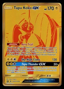 Pokemon Tapu Koko GX SV93/SV94 Sun & Moon Hidden Fates Shiny Vault Near Mint - Picture 1 of 2