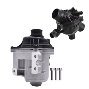 Labwork Electric Engine Water Pump w/Thermostat For BMW X5 3.0L 2011-2013 2014 - Picture 1 of 7