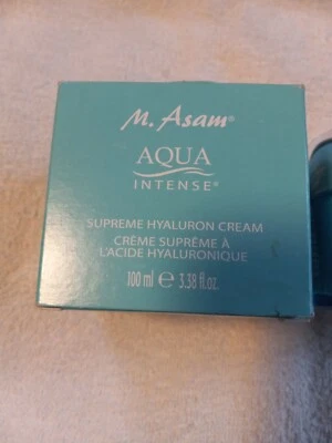 Crema facial y cuello M.Asam Aqua Intense Supreme Hyaluron, sin precinto Foto 1 de 4