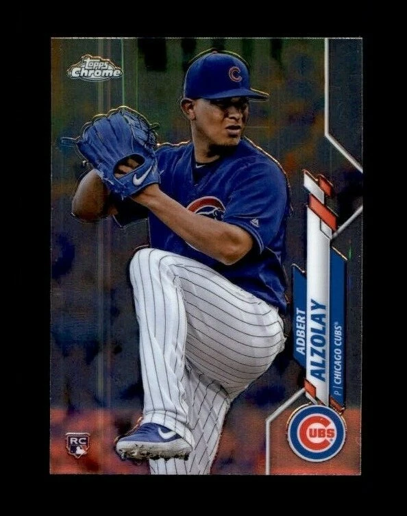  2020 Topps Chrome #110 Adbert Alzolay RC (ref 106398) - Image 1 of 1