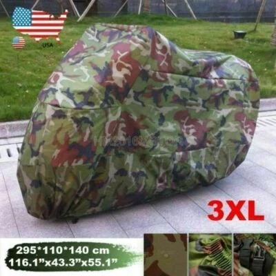 XXXL Camo Motorcycle Dust  Protector Cover For Yamaha Star Venture Eluder - Image 1 of 3