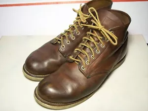 Red wing shoes USA 9111 brown soft toe boots men's us 8.5 D - Picture 1 of 9