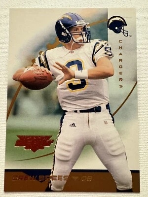 2002 Topps Debut #22 DREW BREES  San Diego Chargers Football - Image 1 of 4