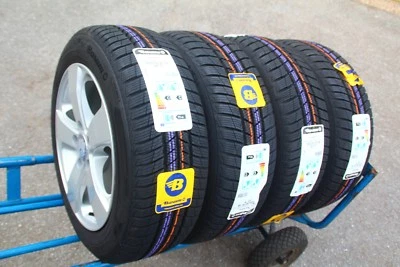 ALU 16 Zoll Felgen BARUM Winterräder 5x112 ET49 VW AUDI SEAT MB SKODA 205/55 NEU - Bild 1 von 4