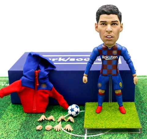 NEW Cool Toy Star Luis Suarez Sport Gift Doll Action Figure 13cm Fast Shipping Cover