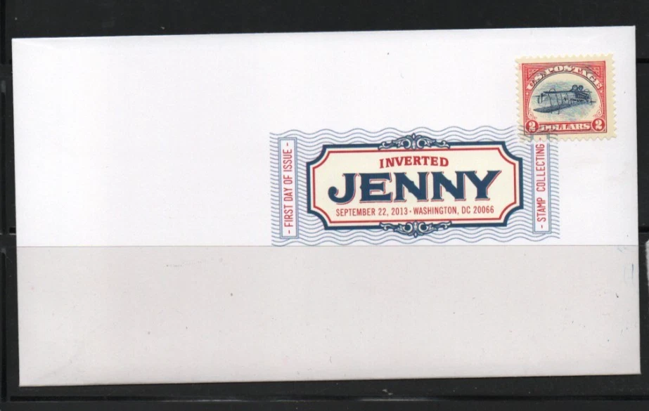 U.S  2013 Inverted Jenny reprint First Day Cover FDC Scott # 4806a  **See pic**^ - Image 1 of 1
