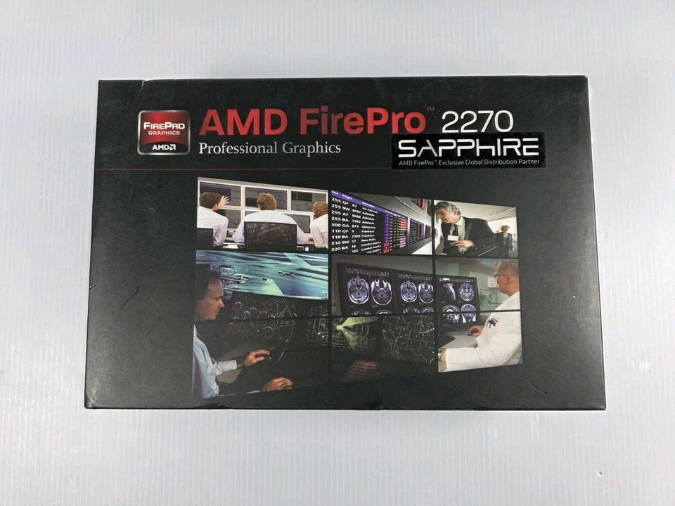 NEW FIREPRO AMD PROFESSIONAL GRAPHICS CARD 2270 DMS59 512MB - Image 1 of 4