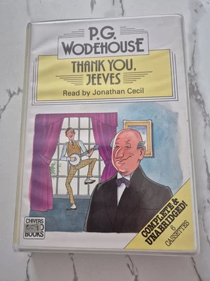 P G Wodehouse Thank You, Jeeves.  Cassettes audiobook  - Image 1 of 3