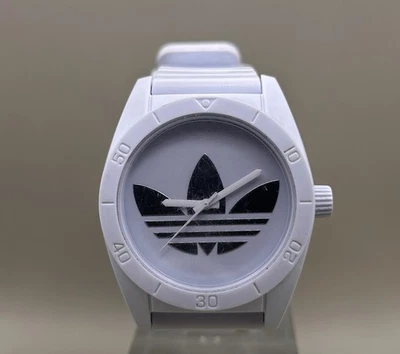 Adidas Mens Originals Santiago White Case And Strap Quartz 42mm Watch ADH2703 - Image 1 of 4