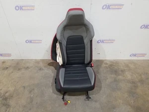 22 2022 VOLKSWAGEN GOLF GTI SEAT FRONT RIGHT PASSENGER BLACK LEATHER HATCHBACK - Picture 1 of 12