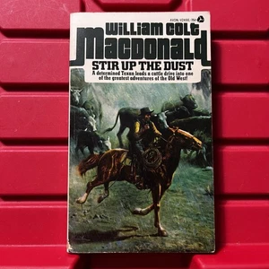 Stir Up The Dust William Colt MacDonald Western Paperback Book Vintage 1973 - Picture 1 of 4