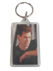 Vtg Randy Travis Keychain - Picture 1 of 3