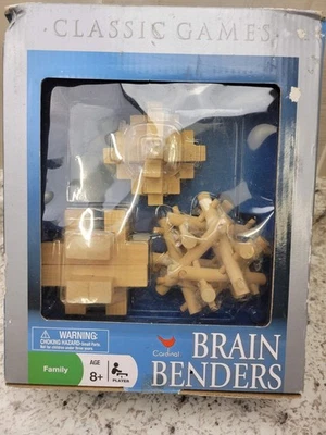 Rompecabezas de madera juegos clásicos desafiantes cardinales dobladores cerebrales Foto 1 de 4