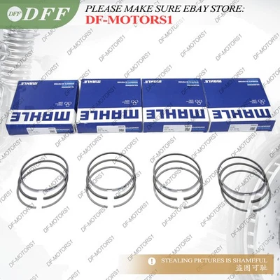 MAHLE STD Piston Rings 82.51mm Set For AUDI A4 VW GTI 2.0T BPY BWA 06D198151E — 第 1/4 张图片