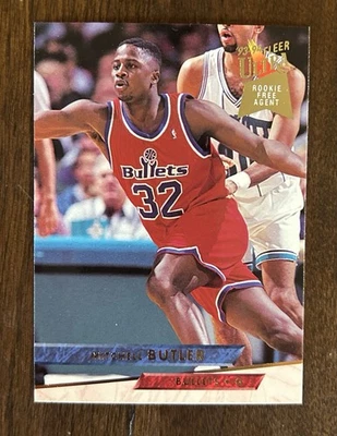 1993-94 Fleer Ultra - Mitchell Butler #352 (RC) - Bullets - Image 1 of 2