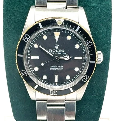 Reloj Rolex Submariner Acero 5508 Circa 1959 Reparado de Fábrica 2021 Foto 1 de 4