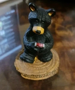 Big Sky Carvers Jeff Fleming Bear foots  Black Bear "Black Bearry " Collectible - Picture 1 of 3