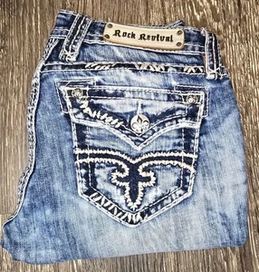 Rock Revival Abbie Flare Jeans 27W 29L - Bild 1 von 7