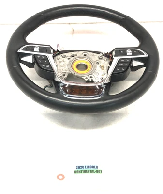2017-2020 LLINCOLNCONTINENTAL ВОДИТЕЛЬ РУЛЕВОЕ КОЛЕСО КОЖАНЫЙ OEM - Изображение 1 из 4