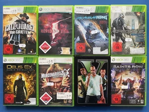 8 x Xbox 360 Spiele Paket Sammlung Restposten Anleitung konvolut Games 20 - Picture 1 of 5