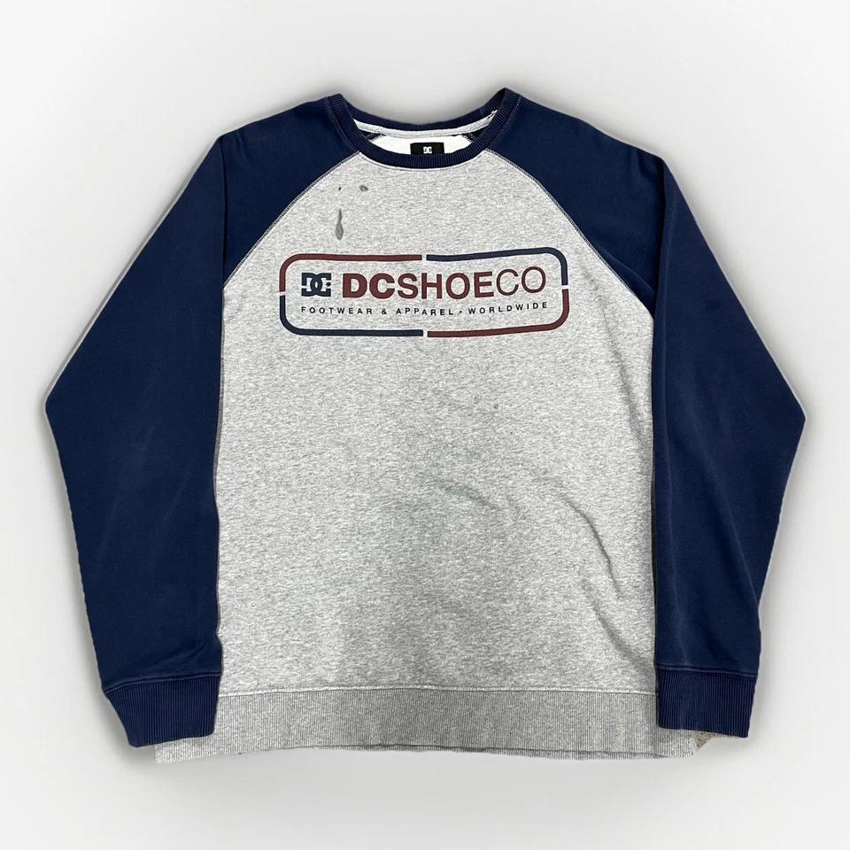 Sudadera pulóver cuello redondo DC Shoes talla grande Foto 1 de 4