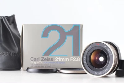 [ Top MINT in box ]  Contax Carl Zeiss Biogon T* 21mm f2.8 For G1 G2 From JAPAN - Image 1 of 4