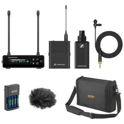 Sennheiser EW-DP ENG SET Camera-Mount Digital Wireless Combo Microphone System - Image 1 of 4
