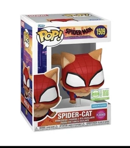 Funko POP! Ultra Flocked Spider Cat Spiderverse #1509 LE 5,000 Presale - Picture 1 of 1