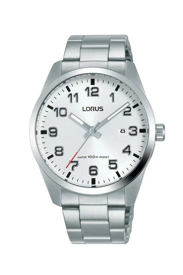 Lorus da Uomo Orologio Polso IN Acciaio Inossidabile 40mm Impermeabile RH977JX5 - Immagine 1 di 1