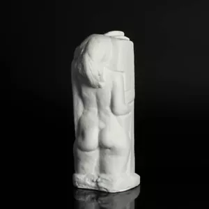 Goebel Porzellan Skulptur W. Grzimek MÄDCHEN IM DUNKLEN 1982 limitiert 1/99 - Bild 1 von 4