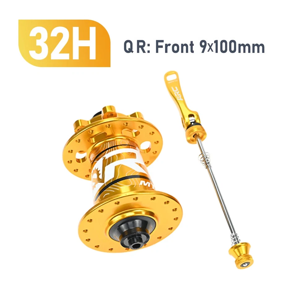 Buje de disco de freno de disco 6 trinquetes MTB 9*100 mm trasero 10*135 mm HG K7 8 9 10 11 12 V Foto 1 de 4