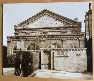 1851 Oldbury Free School, Originalfoto 60er Jahre - Bild 1 von 1