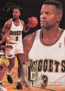 1994 Flair #205 Dale Ellis Denver Nuggets
