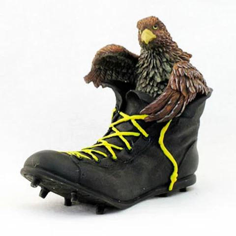 U Of Iowa Hawkeyes Football Herky Mascot In Cleat Figurine New Figure GREAT GIFT Cover
