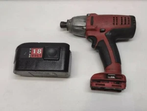 Milwaukee 18 Volt 1/4" Impact Driver Wrench  0881-9C1 with battery 48-11-2230 - Picture 1 of 12