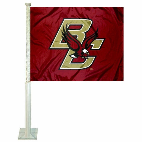 Boston College Eagles Car Auto Window Flag Cover
