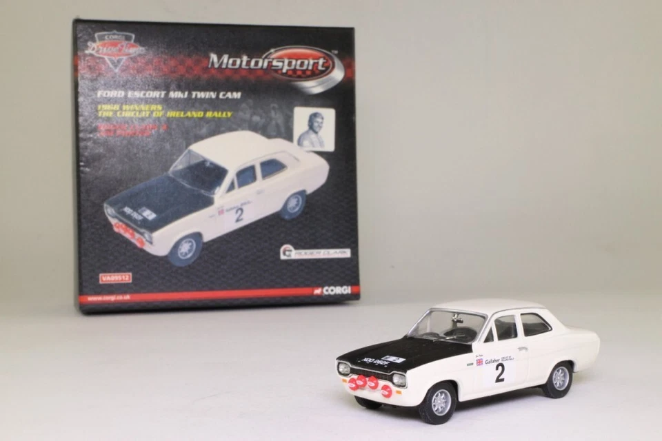 Ford Escort RS1600 Twin Cam, Clark, winner Circuit of Ireland 1968, Corgi 1/43 - Immagine 1 di 1