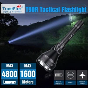 1600M Langstrecke Taktische Militär Jagd Taschenlampe Doppelschalter LED Taschenlampe - Bild 1 von 21