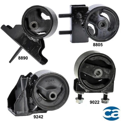 Juego de 4 soportes de motor y montaje de transmisión automática para Suzuki Esteem 95-01 L4 1,6 L Foto 1 de 4