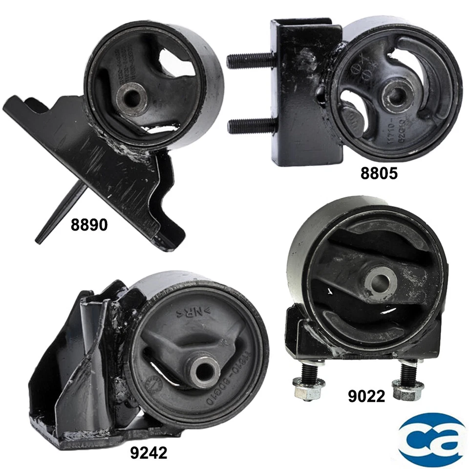 Juego de 4 soportes de motor y montaje de transmisión automática para Suzuki Esteem 95-01 L4 1,6 L Foto 1 de 4